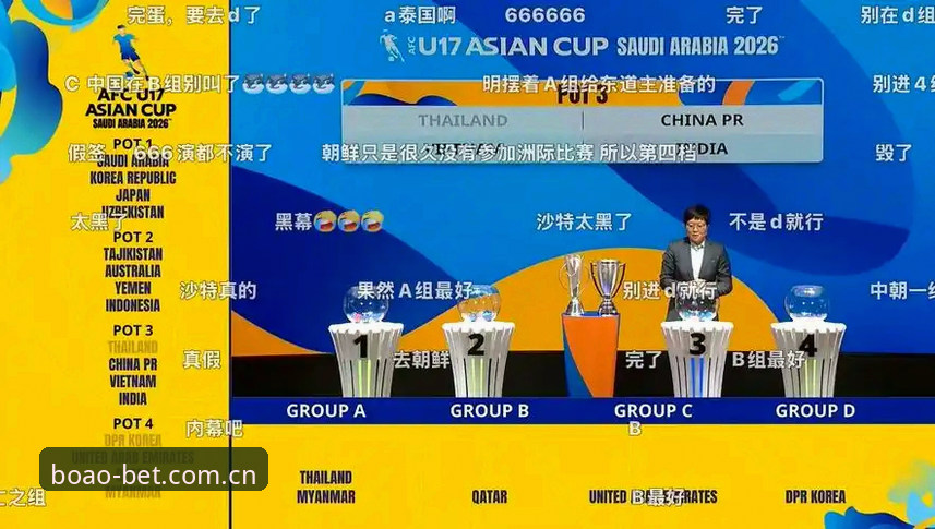 U17世界杯抽签深度评测：中国足球青训与博澳娱乐平台观赛体验